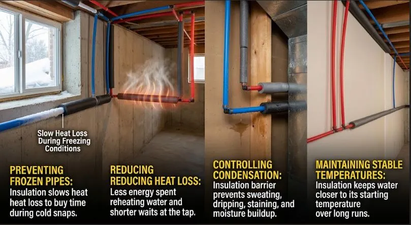 why-insulate-pex-pipe-infographic-reduce-heat-loss-condensation-prevent-frozen-pipes