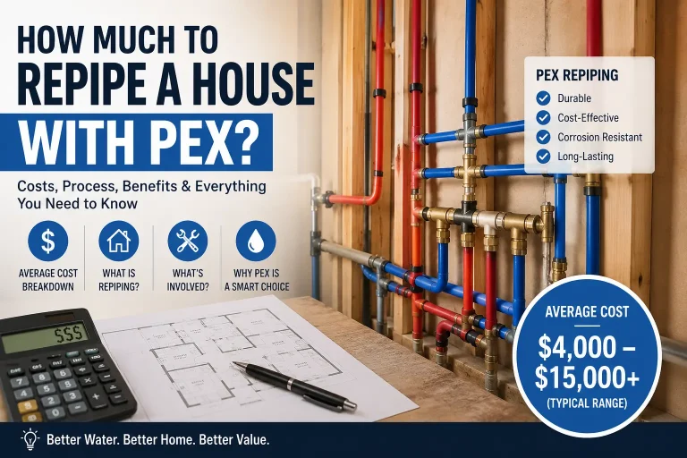 How Much Does It Cost to Repipe a House With PEX